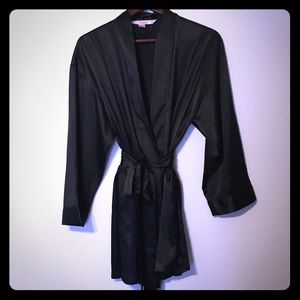 Black Victoria’s Secret Satin Robe